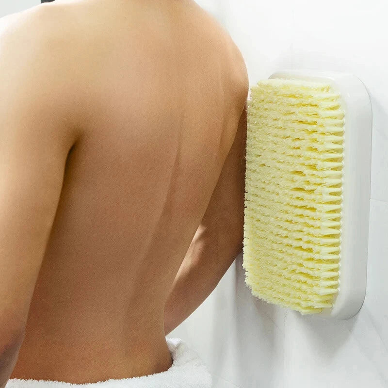 Scrubber Wall Mounted Body Brush Back Shower Large Exfoliating Rub Bathroom Pad