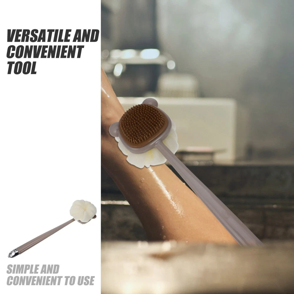 Scrub Brush Body Shower for Cleaning Bathroom Scrubber with Long Handle Back