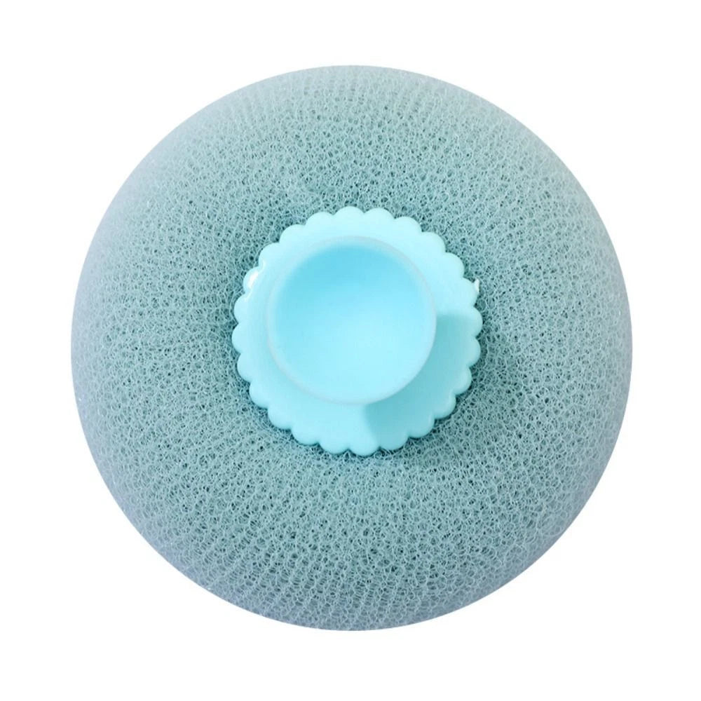 New Sunflower Suction Cup Bath Ball Scrubber Massage Bath Scrub Mud Rub Back