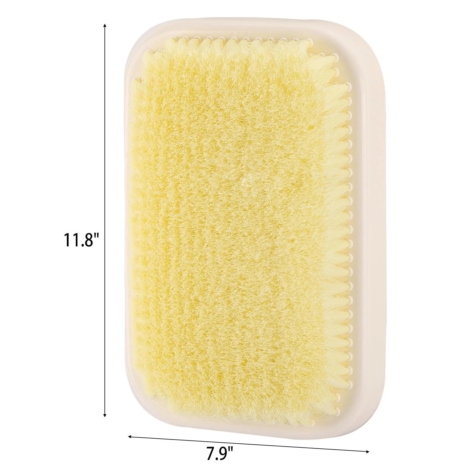 Wall Mounted Back Scrubber for Shower, Large Exfoliating Bath Wash Pad, Hands...