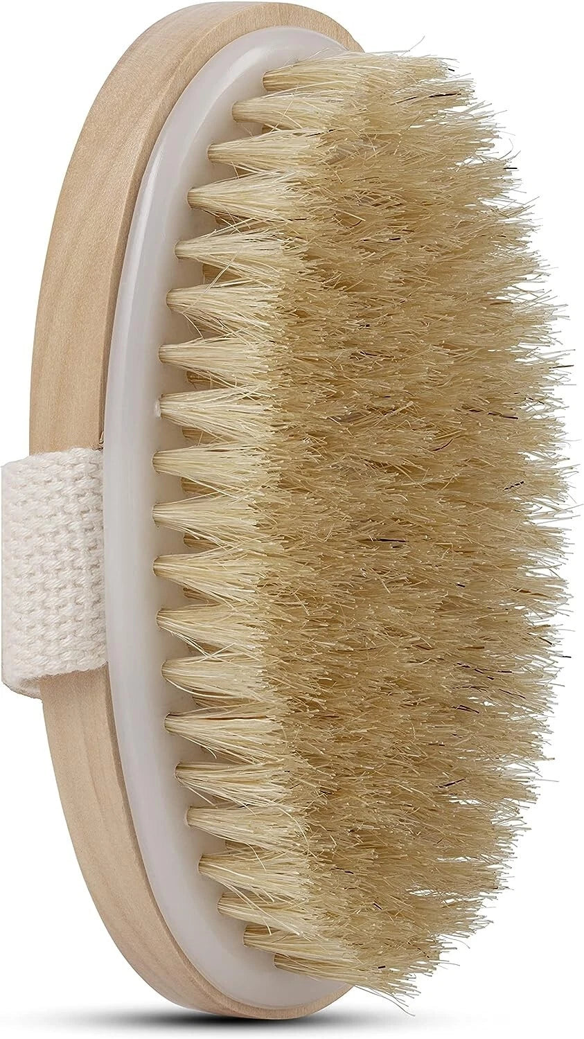 TADA Soft Bristle Body Brush; Exfoliating, Gentle, Boar Bristles, Eco-Friendly