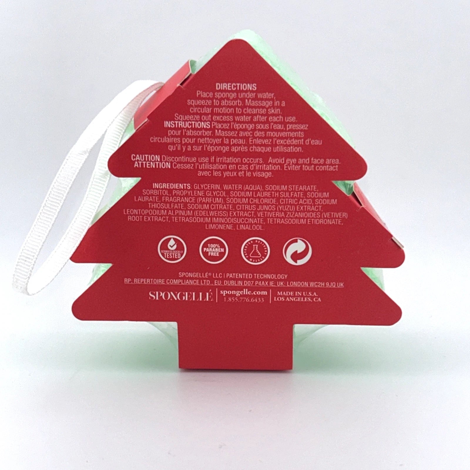 Spongelle Body Wash Infused Buffer (Juniper) 1.75oz / 50g Sealed