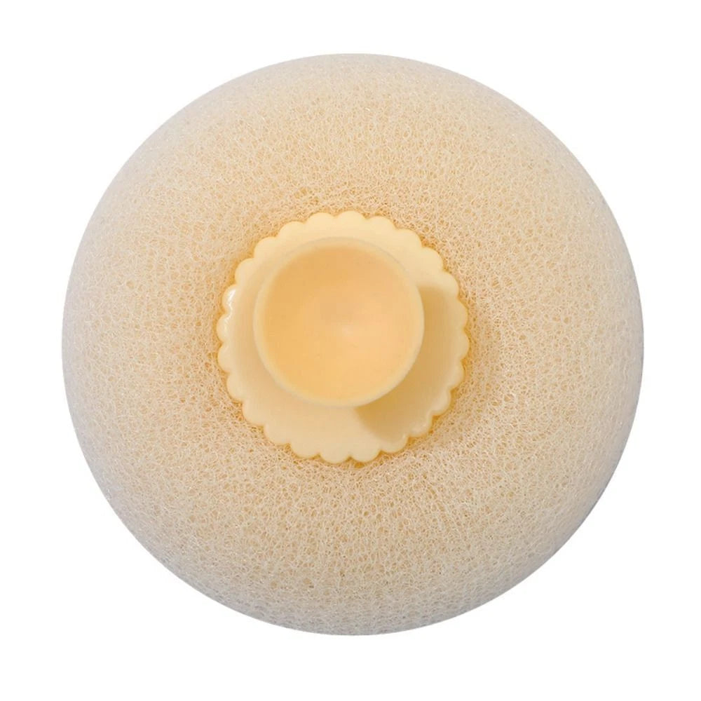 New Sunflower Suction Cup Bath Ball Scrubber Massage Bath Scrub Mud Rub Back