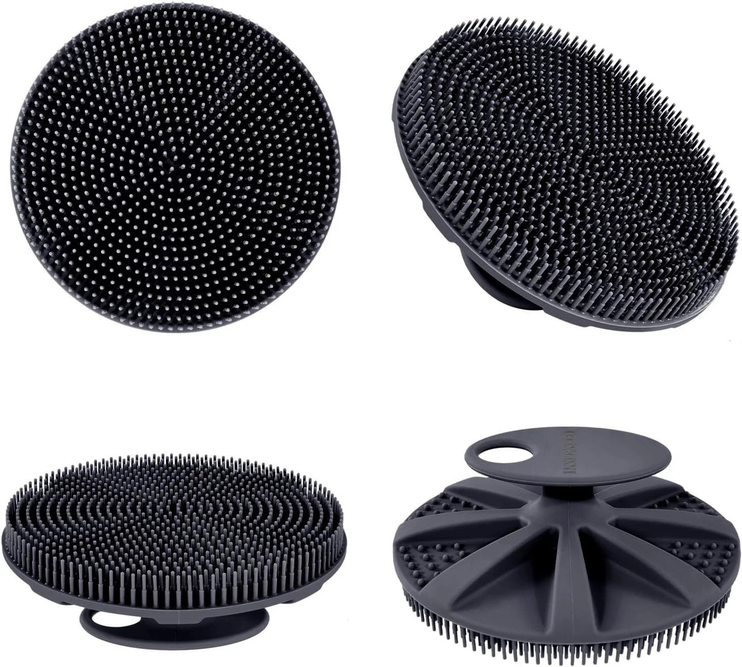 Food-Grade Soft Silicone Shower Brush for Sensitive Skin: Lather & Exfoliate