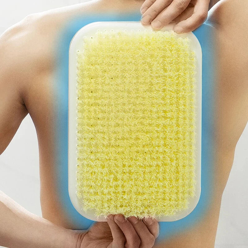 Scrubber Wall Mounted Body Brush Back Shower Large Exfoliating Rub Bathroom Pad