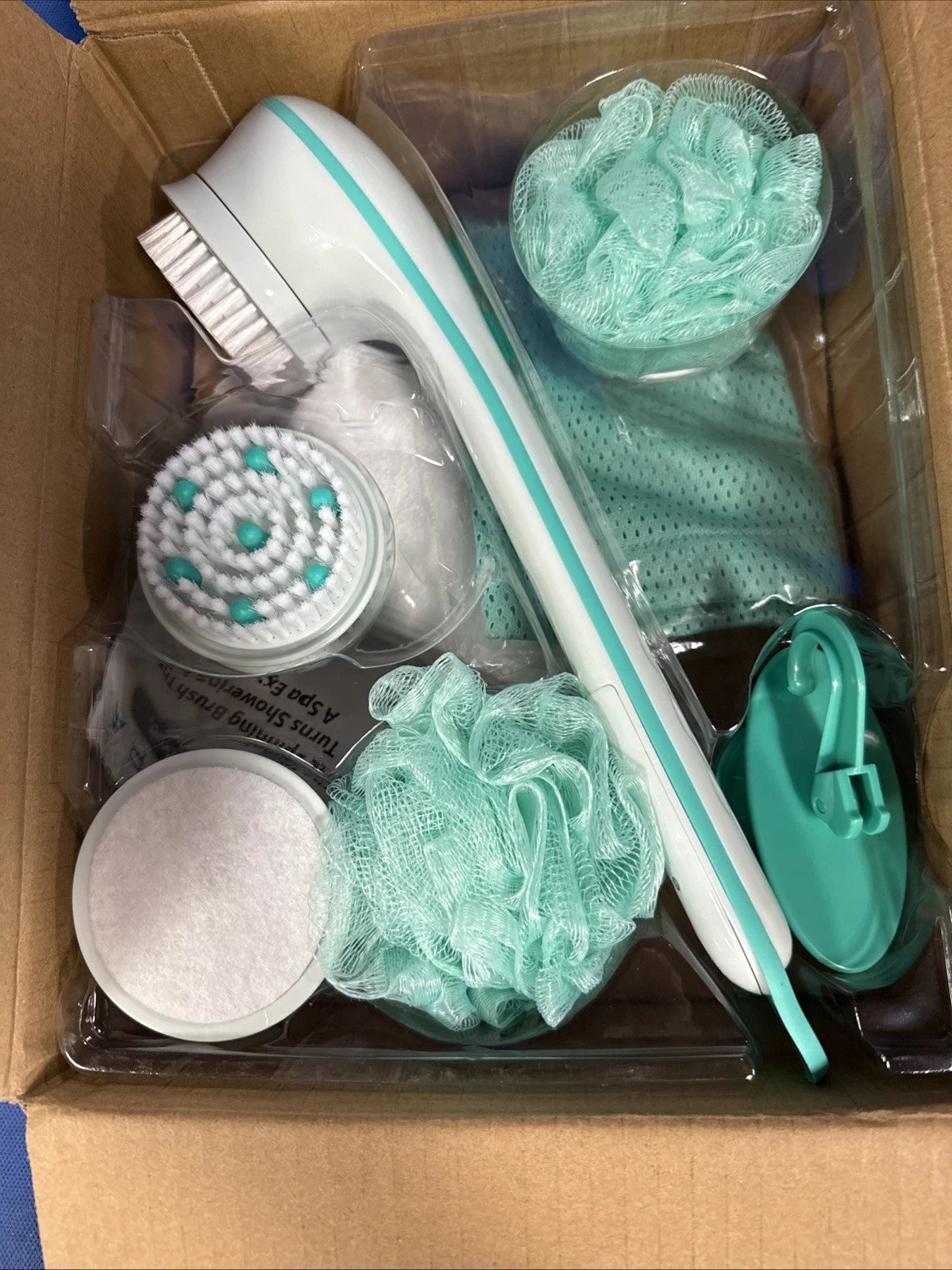 Spin Spa 'The Spinning Spa Brush' Body Brush ( 8 Parts) “As Seen On TV”