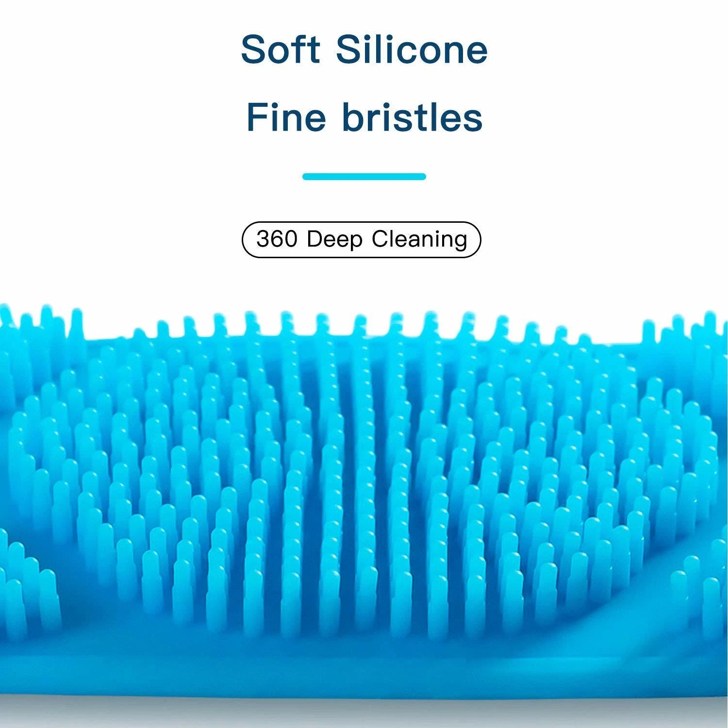 Silicone Body Scrubber Shower Bath Body Brush for Men Women Washer Exfoliating