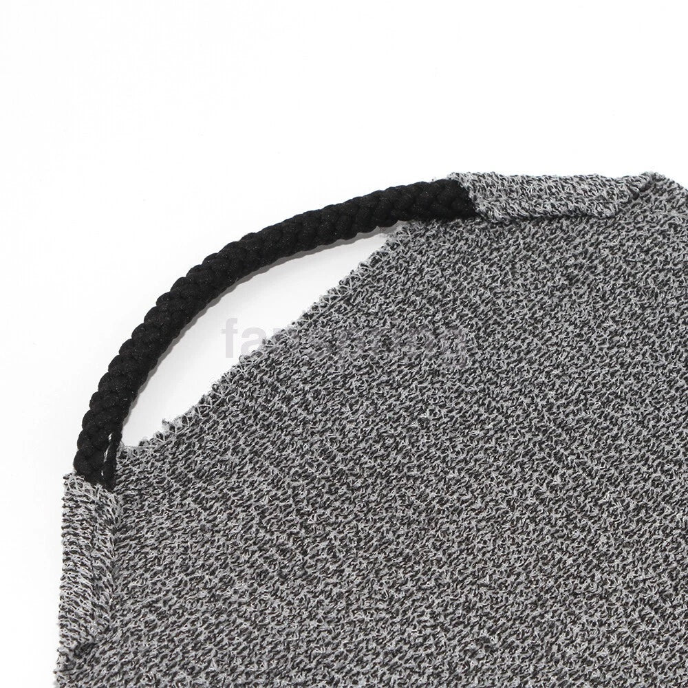 Skin Exfoliating Shower Back Scrubber Cloth Bath Towel Body Brush Cleaning Strip