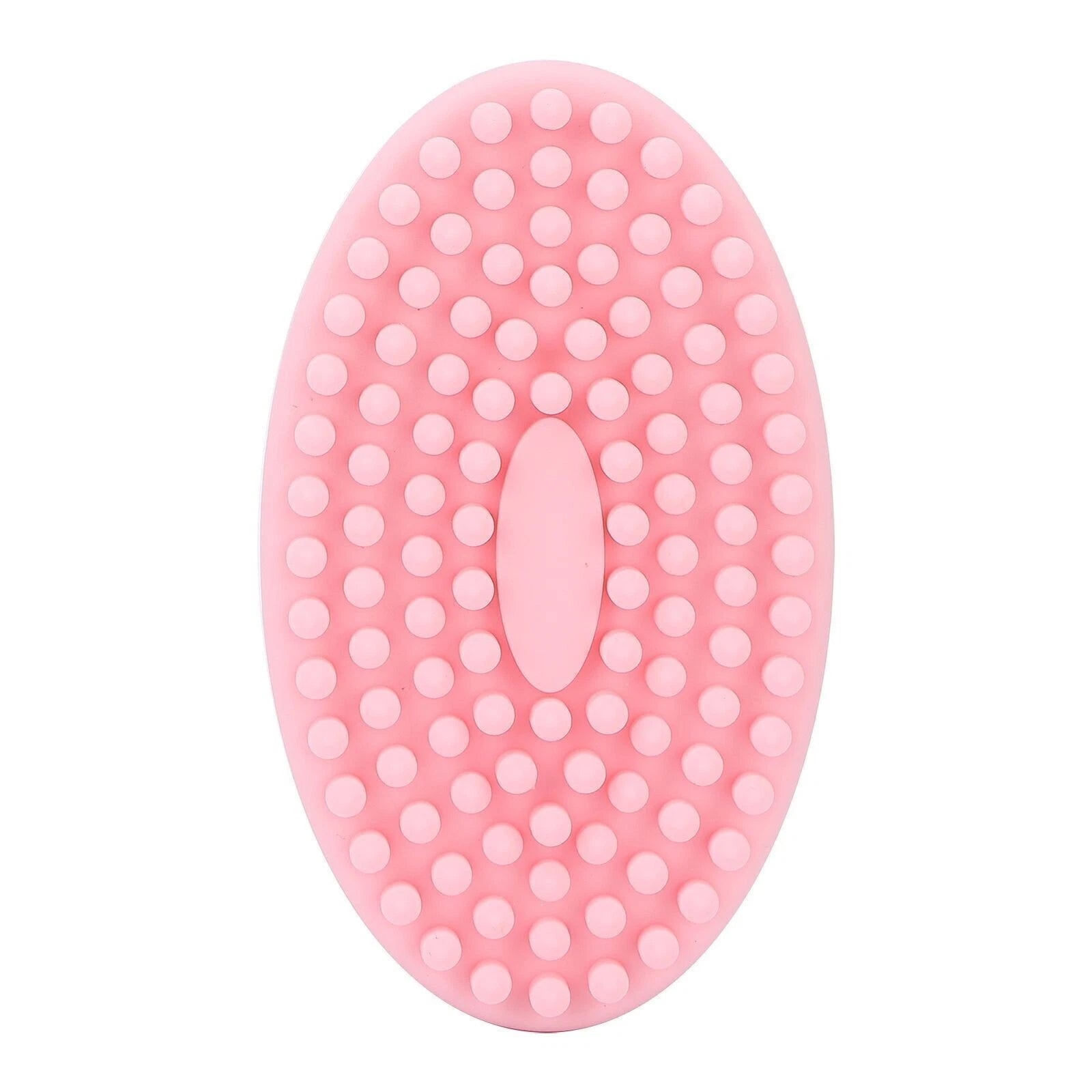 Silicone Body Exfoliating Brush Baby Bath Massage Brush Shower Scalp Scrubber