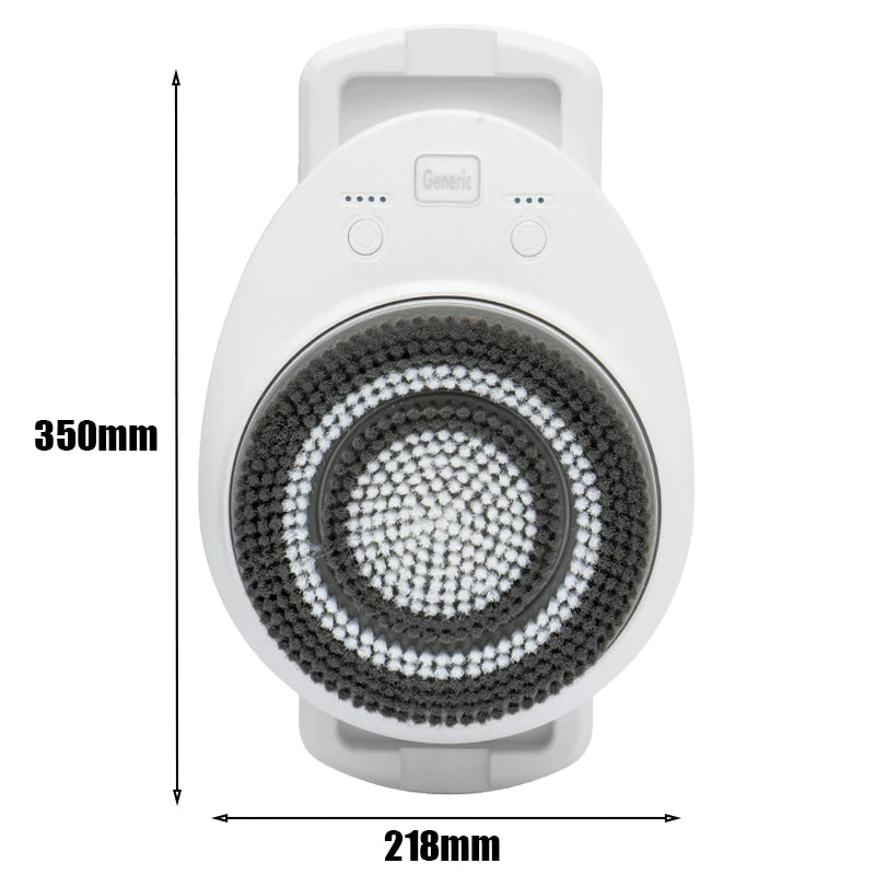 Wall Mounted Back Scrubber Electric Bath Brush 360° Automatic Bathing Machine