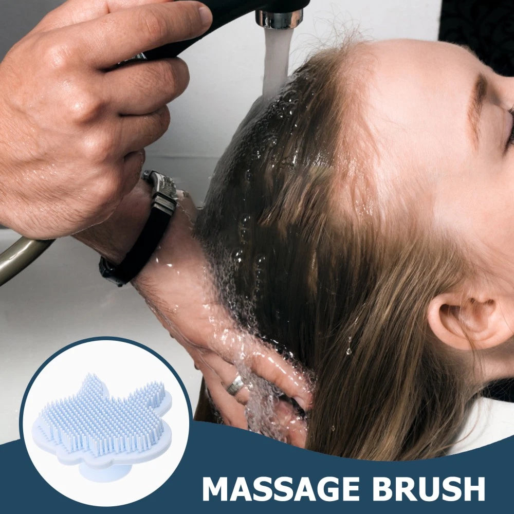 Silicone Bath Brush Child Baby Shower for Body Exfoliating Scrubber