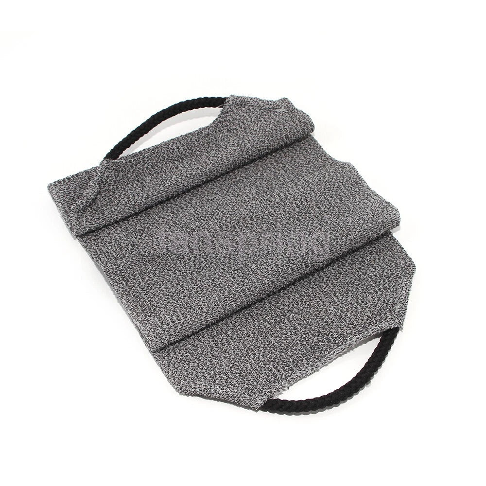 Skin Exfoliating Shower Back Scrubber Cloth Bath Towel Body Brush Cleaning Strip