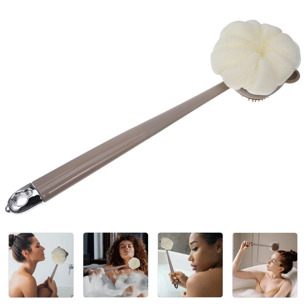 Scrub Brush Body Shower for Cleaning Bathroom Scrubber with Long Handle Back