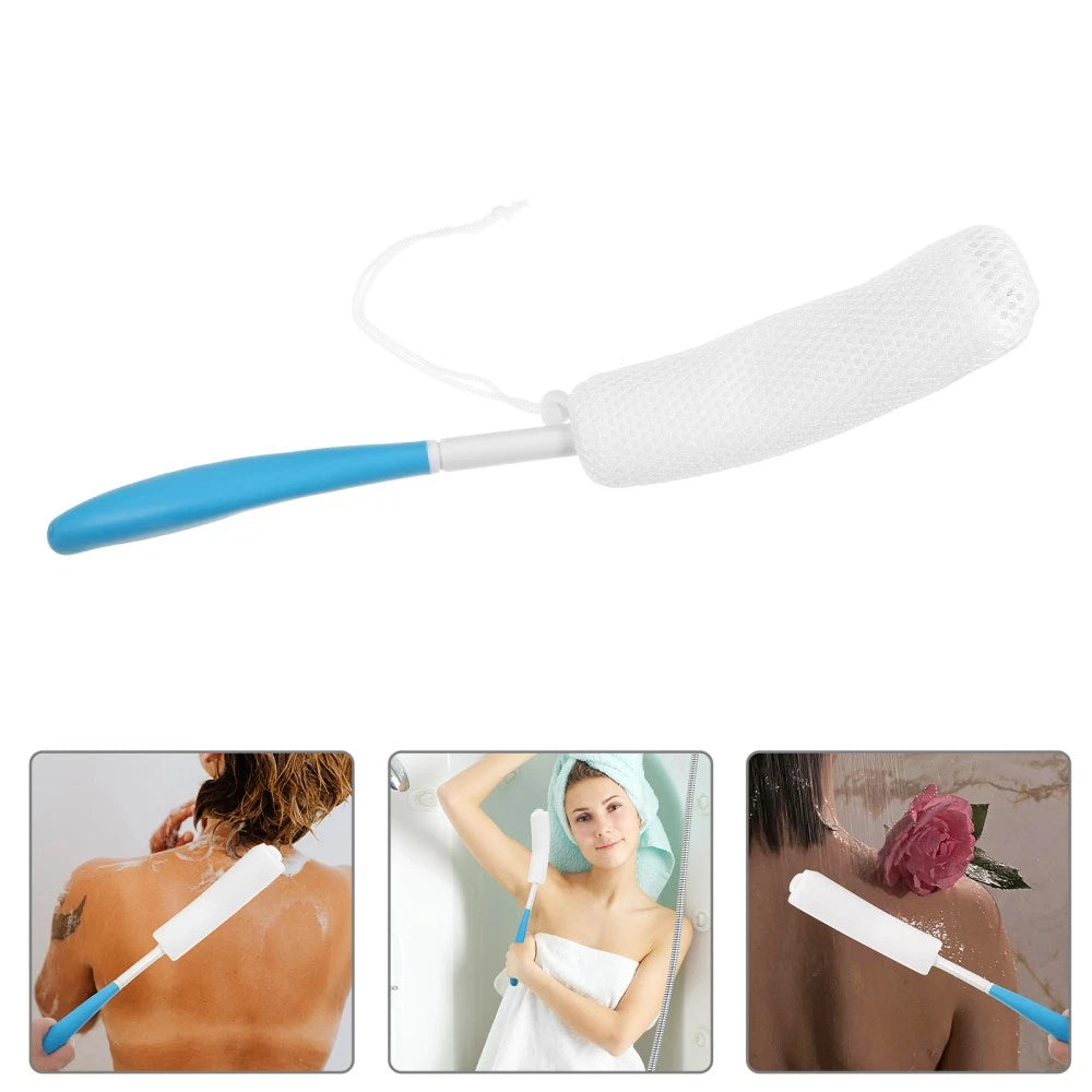 Shower Scrubbing Brush Scrub Brush Handle Back Scrubber Shower Body Brush E