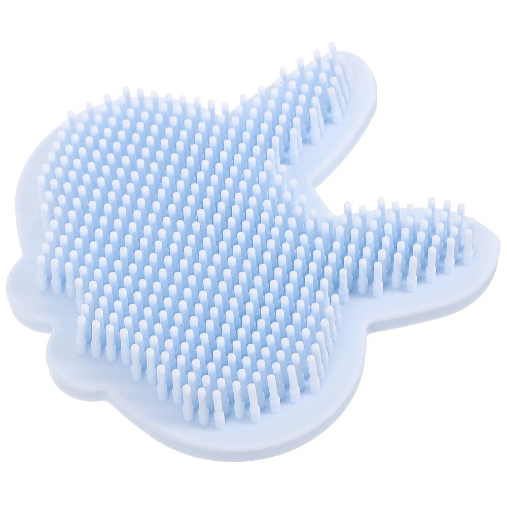 Silicone Bath Child Exfoliator Exfoliating Body Scrubber