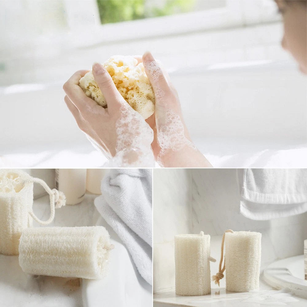 Sponge Scrubber Bath Cleaning Tool Loofah Towel Exfoliating Shower Body Wash