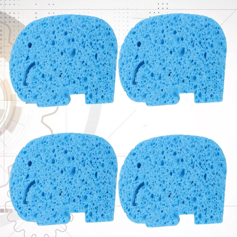 4Pcs Baby Bath Sponge Bath Rub Shower Sponge Cartoon Bath Brush Bath Rubbing