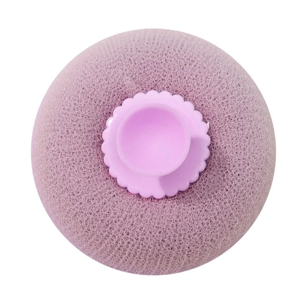 New Sunflower Suction Cup Bath Ball Scrubber Massage Bath Scrub Mud Rub Back