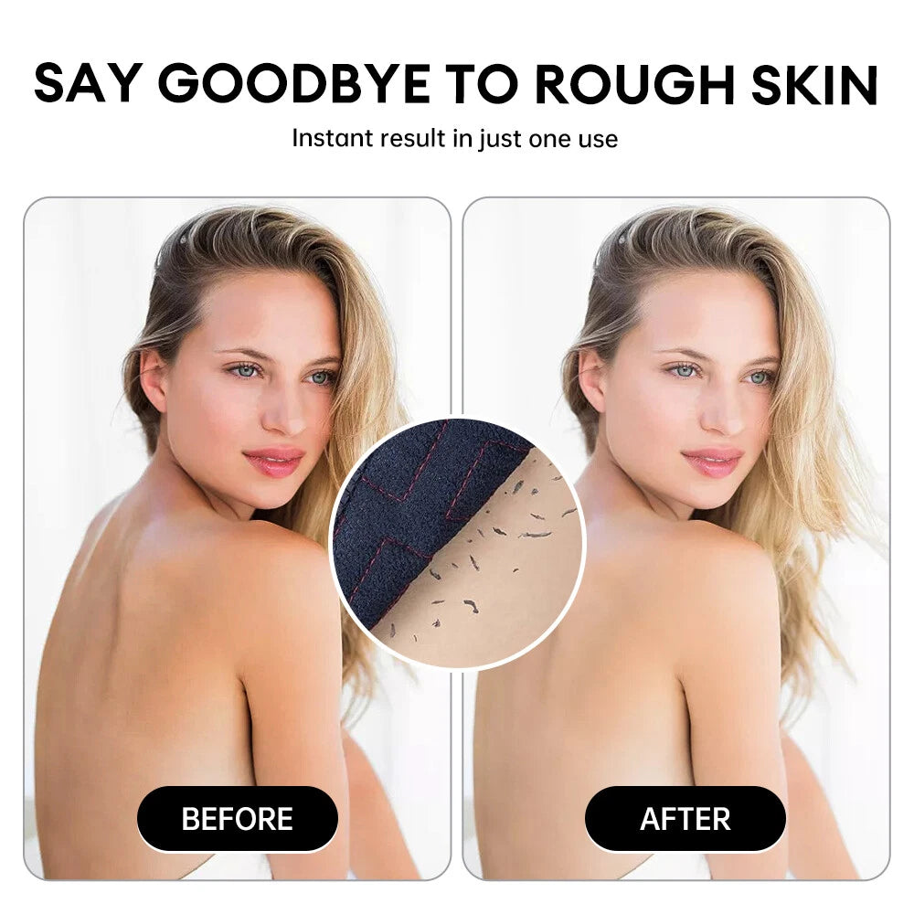 Washing Back Strap Bath Brush Exfoliator Back Shower Strap Back Scrubbing Towel