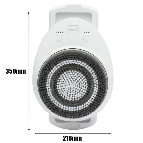 Wall Mounted Back Scrubber Electric Bath Brush 360° Automatic Bathing Machine