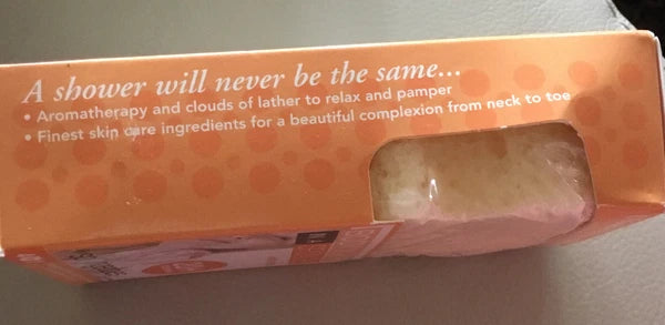 Spongeables: Body Wash In A Sponge 20+Showers - Shea Butter~Olive Oil~White Rose