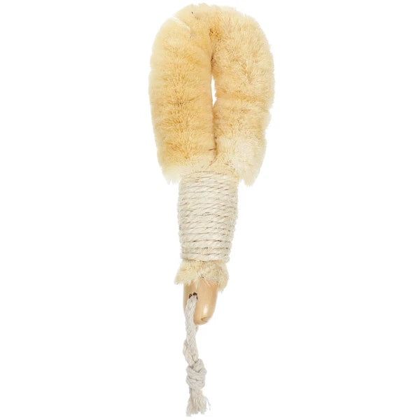 Sisal Shower Brush Body Exfoliator Scrubber Handheld Bath Back Scrubbing