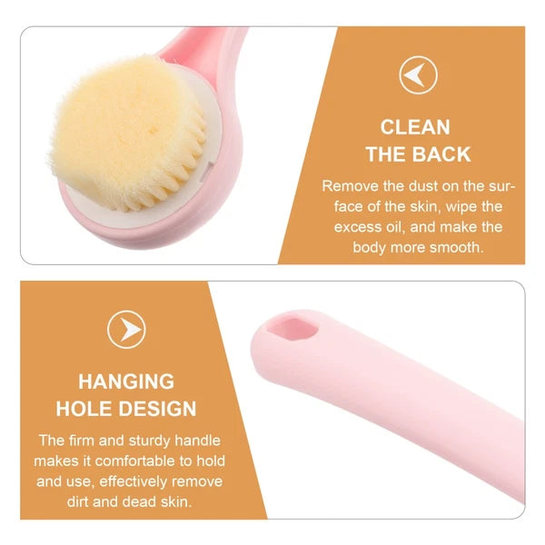 Bath Brush Back Washers for Shower Body Scrubber Elder Cream Applicator