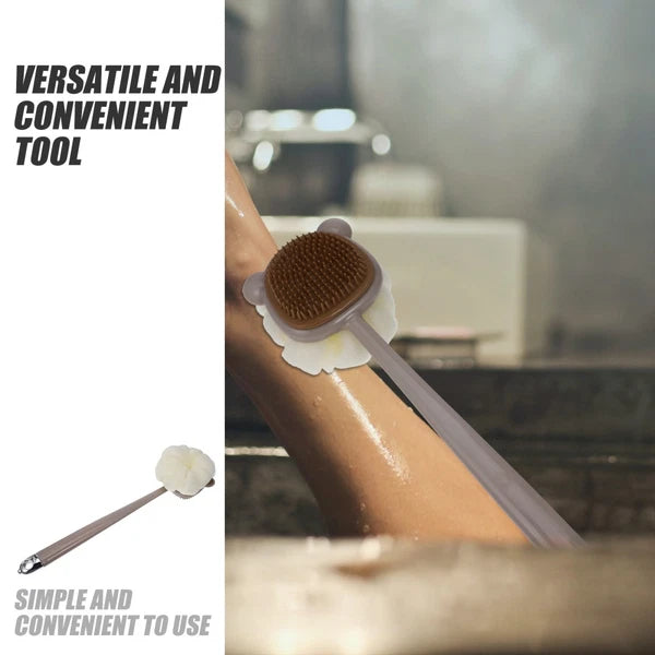 Scrub Brush Body Shower for Cleaning Bathroom Scrubber with Long Handle Back