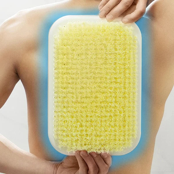 Scrubber Wall Mounted Body Brush Back Shower Large Exfoliating Rub Bathroom Pad