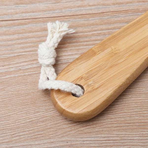 Soft Bead Massage Brush Shower Bath Wash Exfoliating Tool with Handle