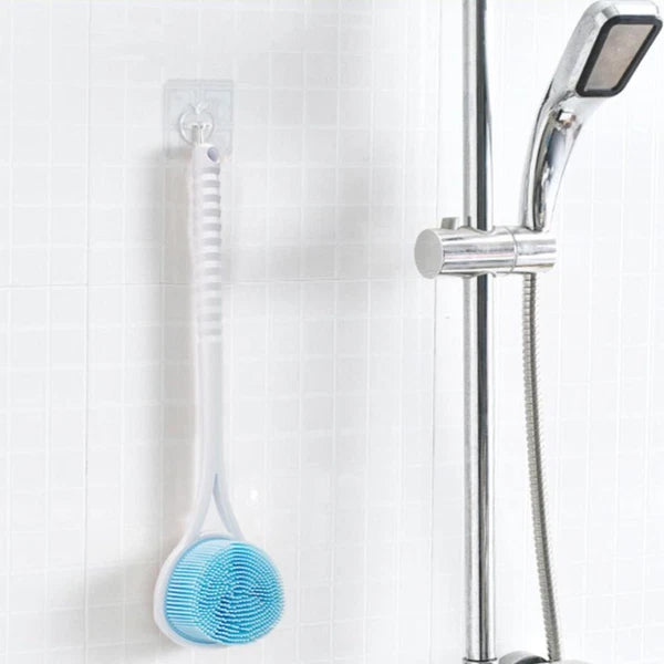 Silicone Bath Brush Man Women's Body Exfoliator Scrubber Exfoliating Back