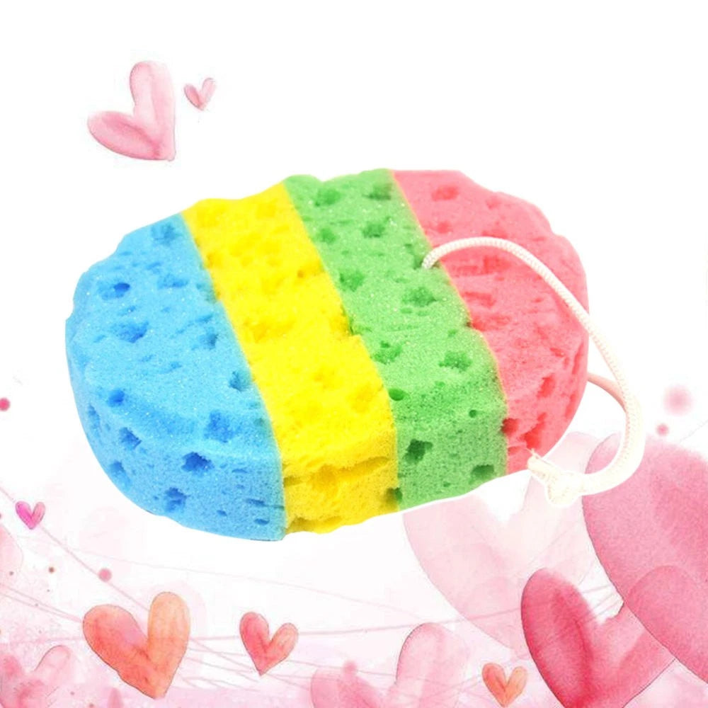 2 Pcs Bath Sponges Brushes Miss Efficient Exfoliating Shower Body Scrubbers