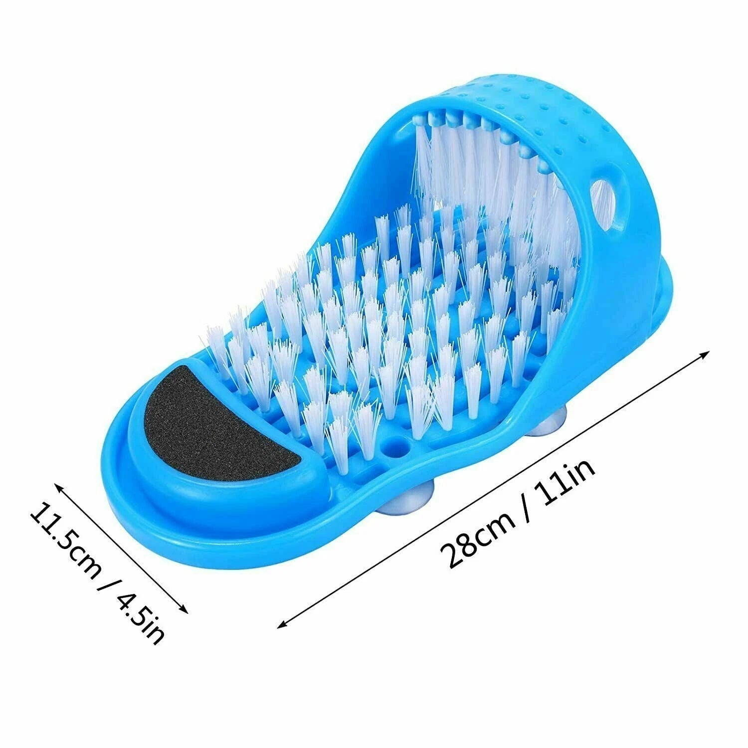 Foot Scrubber Brush Slipper Massage Wash Easy Cleaner Bath Shower Spa Scrub Feet