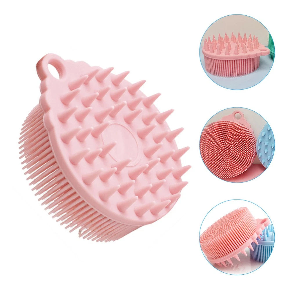 Bath Brush Man Child Silicone Body Shower Brushes Hair Baby Scrubber
