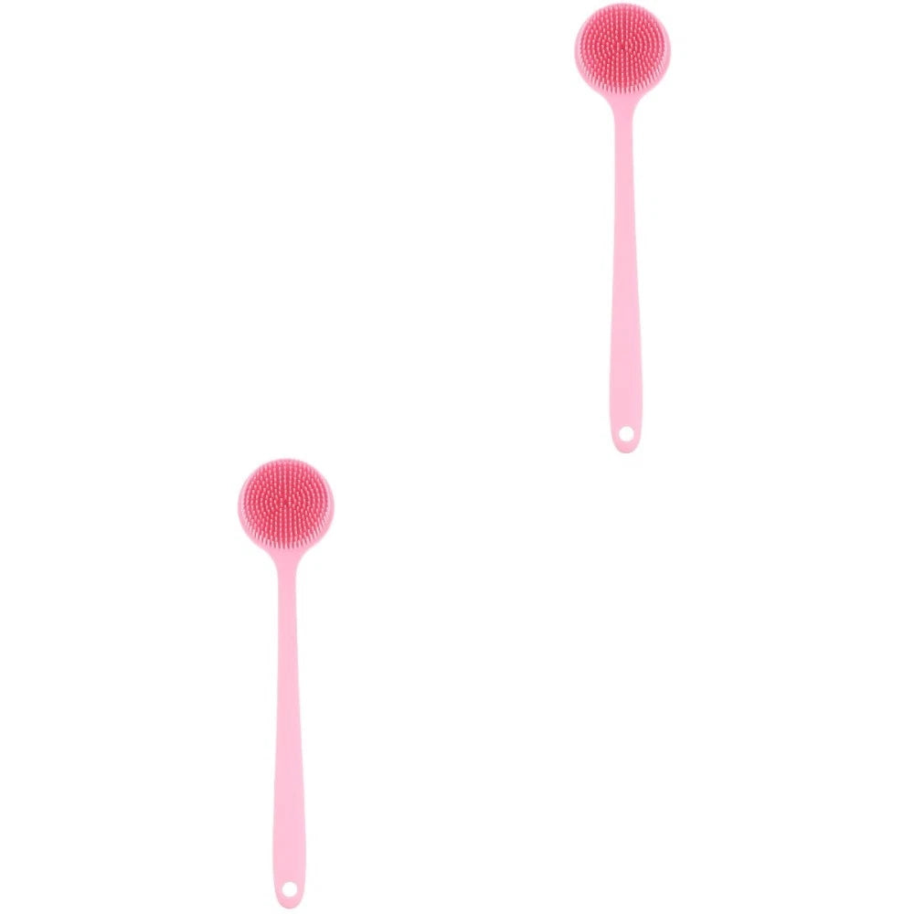 2 Pack Bath Brush Skin Exfoliator Scrubber Elderly Man Back for Shower