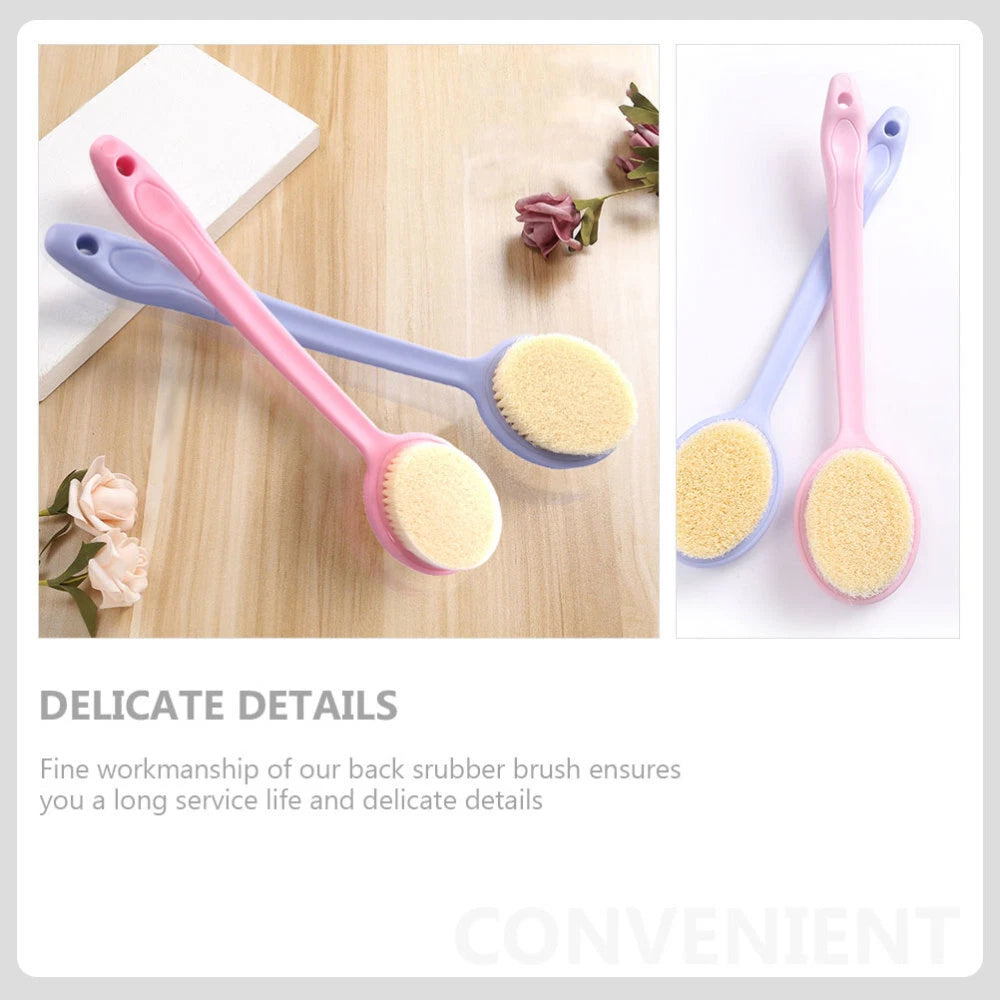 Long Handle Scrub Brush Back Cleaner for Shower Scrubber Bath Man