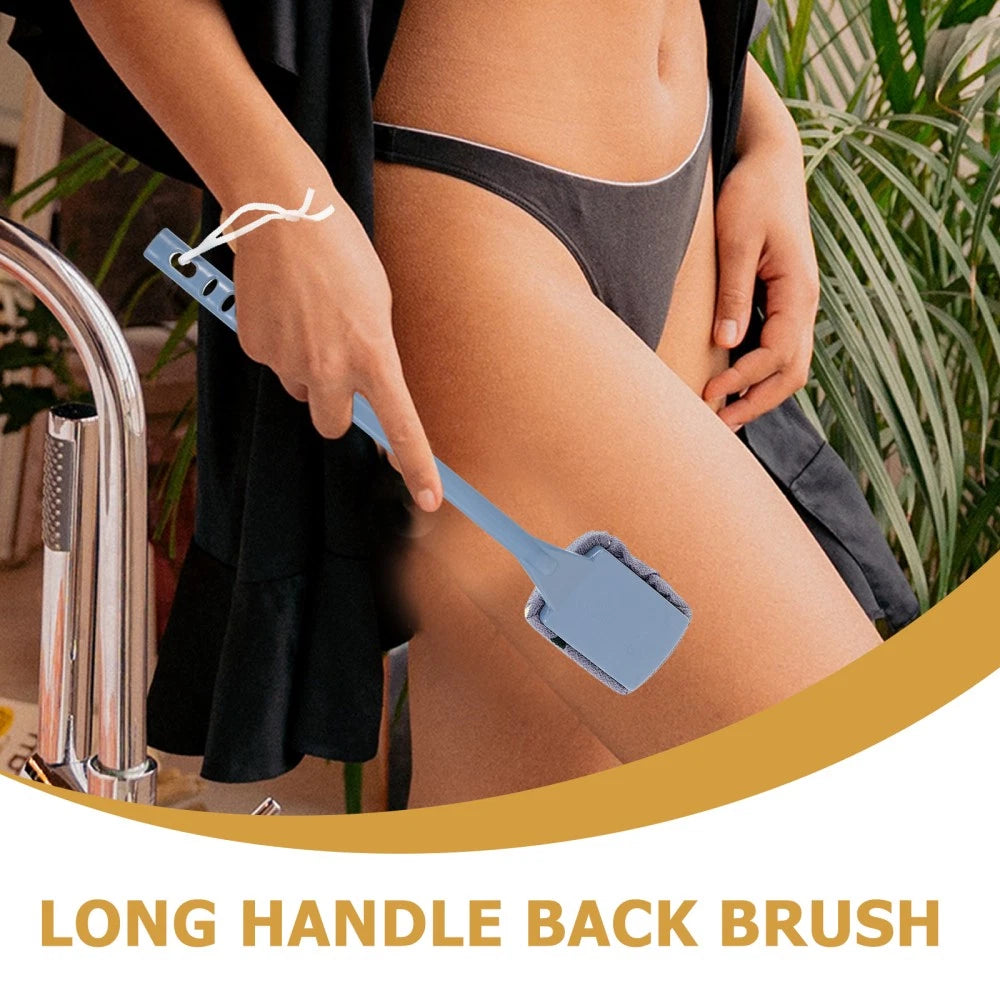Bath Scrub Brush Miss Exfoliating Back Scrubber with Handles for Shower