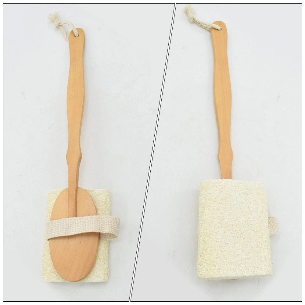 Bath Brush Exfoliating Loofah Sponge Comfortable Scrubber