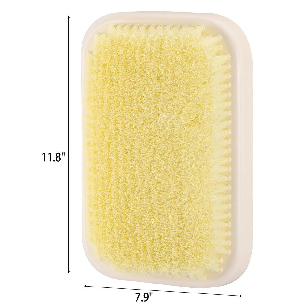Wall Mounted Back Scrubber for Shower, Large Exfoliating Bath Wash Pad, Hands...
