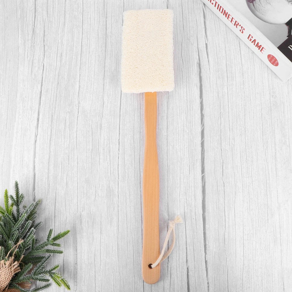 Bath Sponge Brush Natural Loofah Man Shower Scrubber for Body Exfoliating