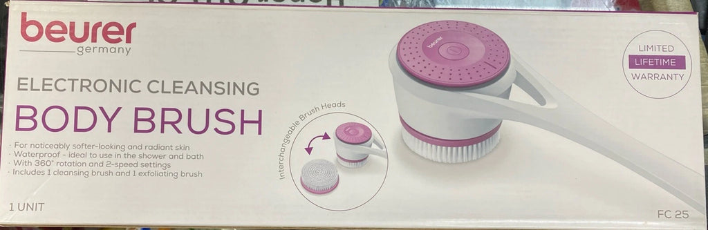 BEURER Gentle Exfoliating Electric Body Brush - Batteries Included /New