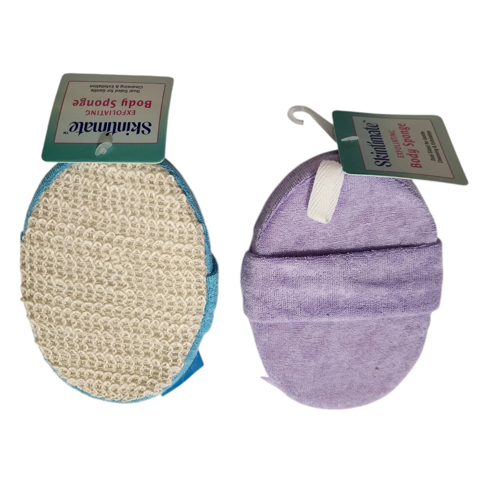 2 Body Sponge Exfoliating Scrubber Shower
