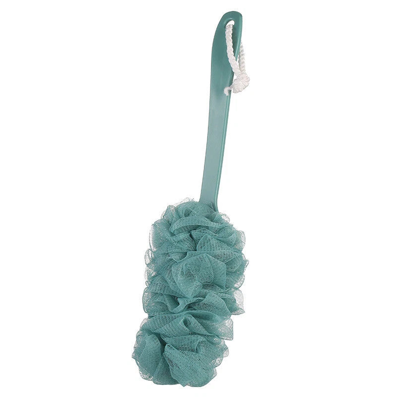 New Bath Loofah Sponge Brush Shower Long Handle Back Scrubber Bathing Accessorie