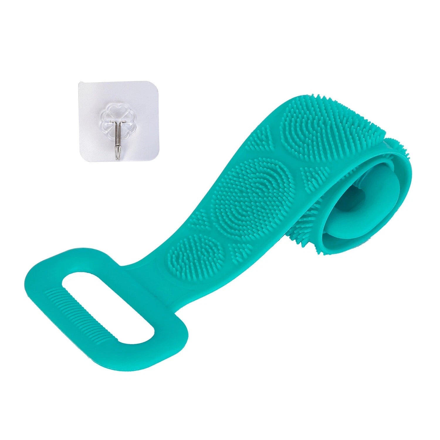 Silicone Body Scrubber Shower Bath Body Brush for Men Women Washer Exfoliating