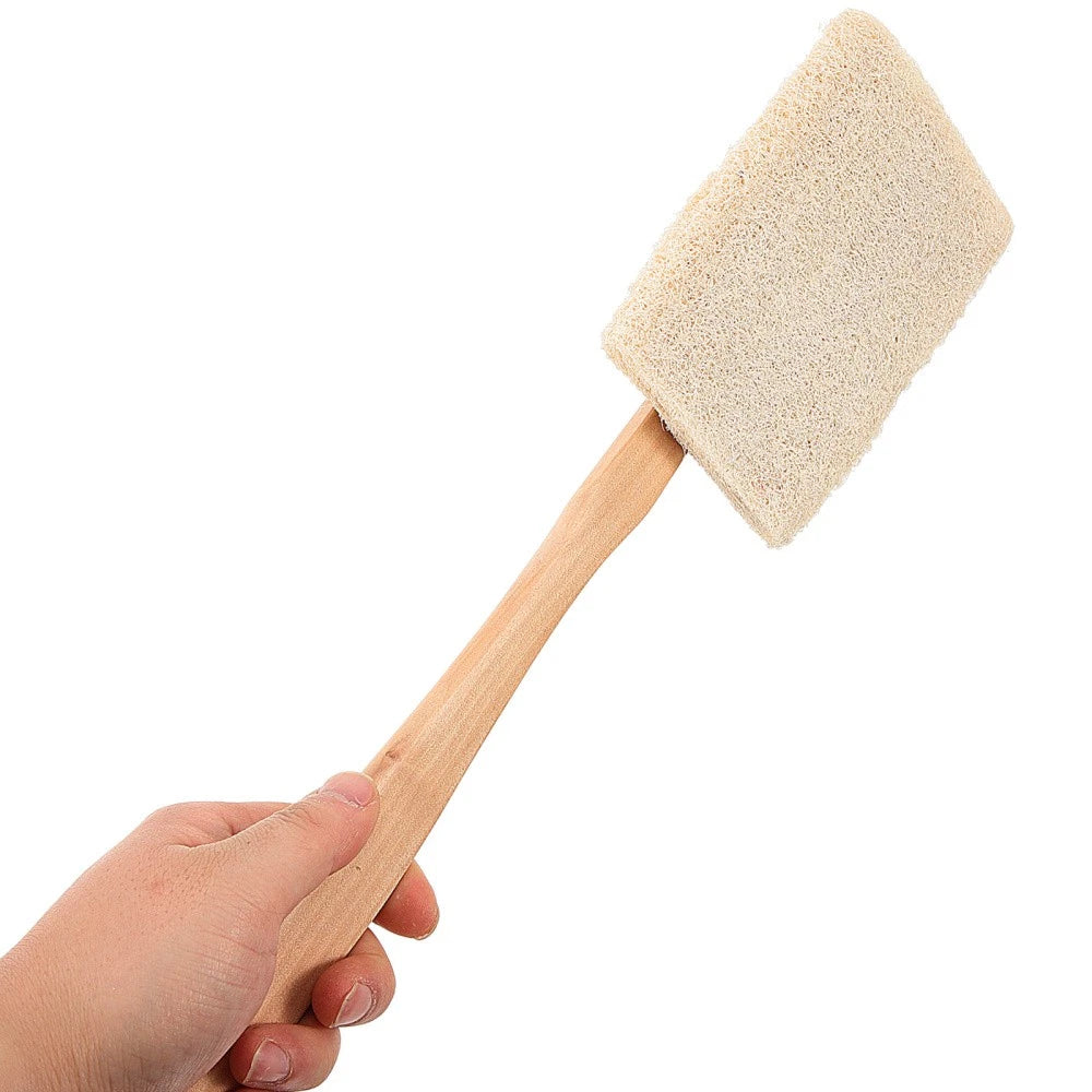 Back Massage Brush Scrubber Shower Body Long Handle Bath Exfoliating