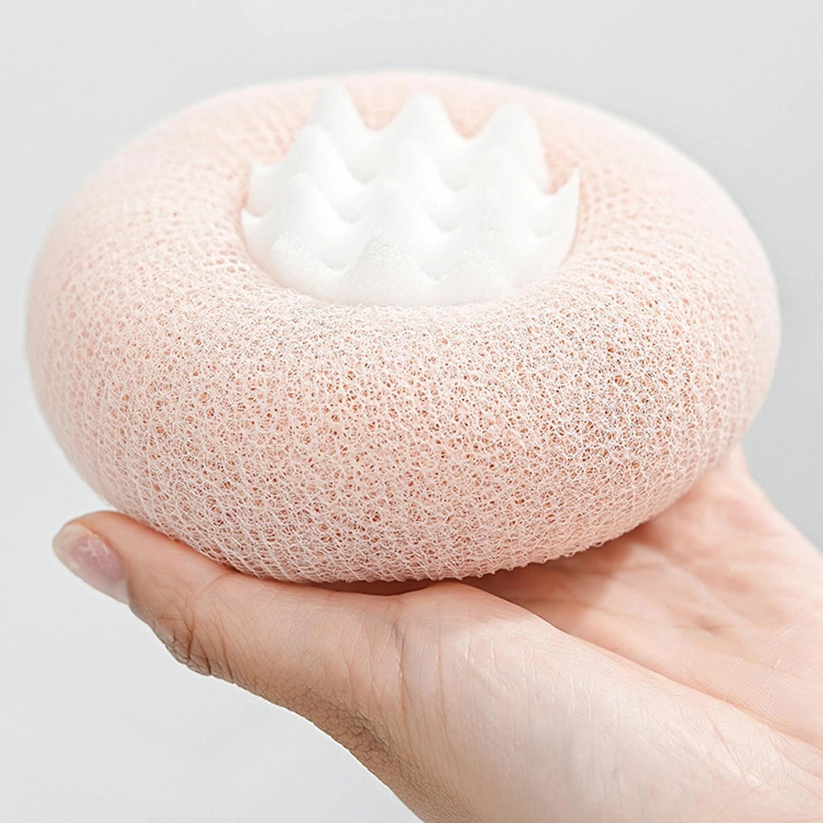 Shower Sponge for Body Bath Courtesy Sponge soap balls for Women，scrub Your B...