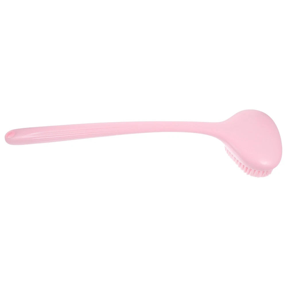 Back Exfoliating Brush Body Bath Brush Portable Back Scrubber Back Lotion