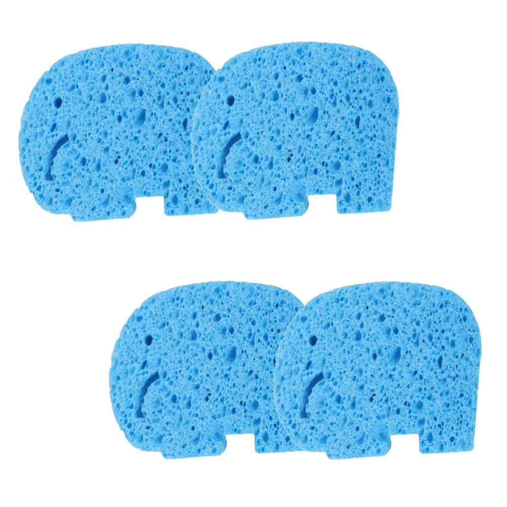 4Pcs Baby Bath Sponge Bath Rub Shower Sponge Cartoon Bath Brush Bath Rubbing