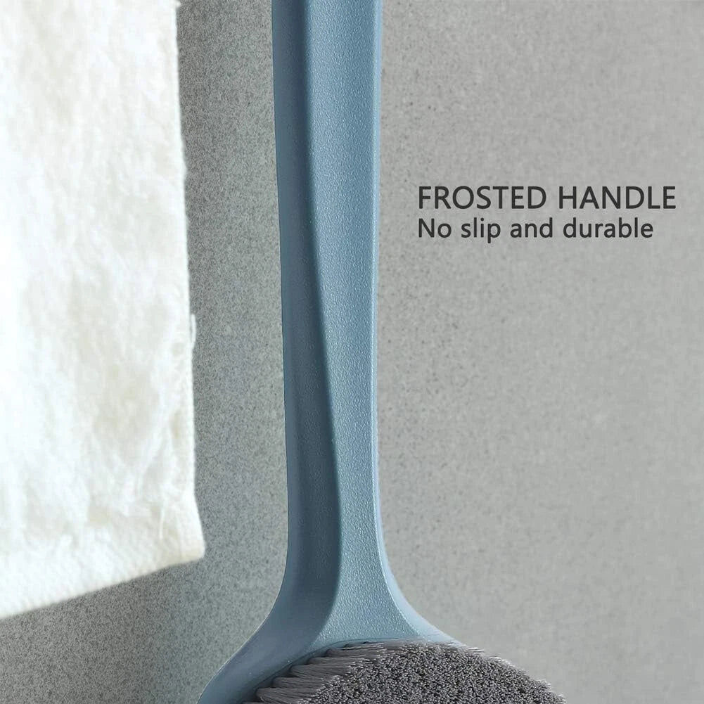 Gentle Exfoliating Bath Brush: 14-Inch with Comfy Bristles & Ergonomic Grip