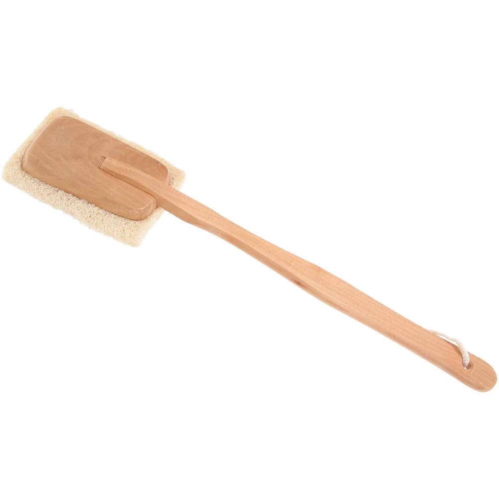 Back Massage Brush Shower with Long Handle Body Wash Scrubber Bath